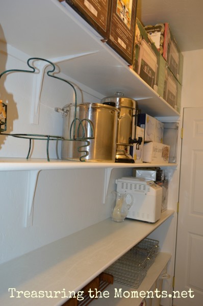 finished pantry organization treasuring the moments.net