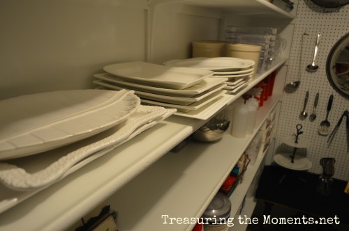 finished pantry organization treasuring the moments.net