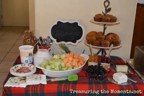 christmas morning breakfast table treasuring the moments.net