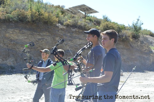 bow shooting practice treasuring the moments.net