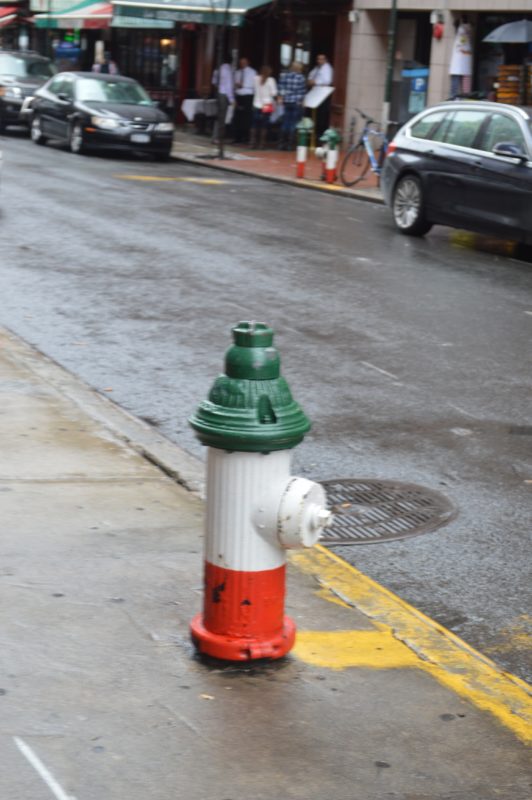 Little Italy New York City fire hydrant